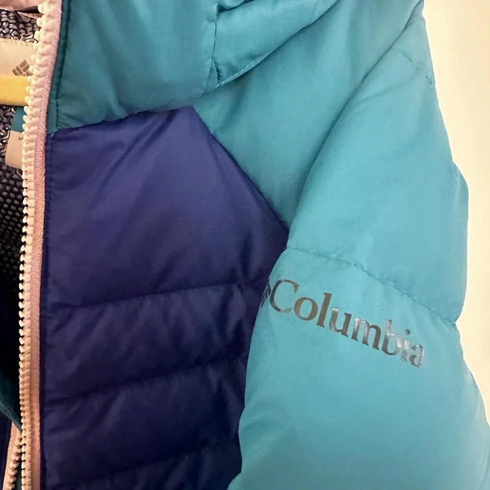 children’s Columbia down puffer jacket.  New with tags never worn. - Picture 5 of 8